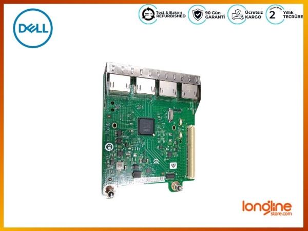 Dell Intel I350 Quad-Port 1GB PCI-e x8 Network Daughter Card R1XFC 0R1XFC