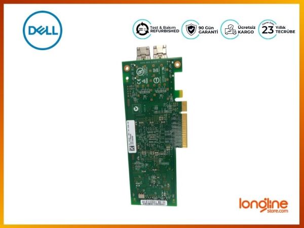 Dell MFP5T QLogic QLE2562L RW9KF LP 8Gb Dual Port Fiber HBA Card