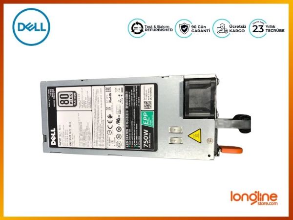 Dell G6W6K 0G6W6K Poweredge R630/R730 750W Hot Swap Power Supply - 1