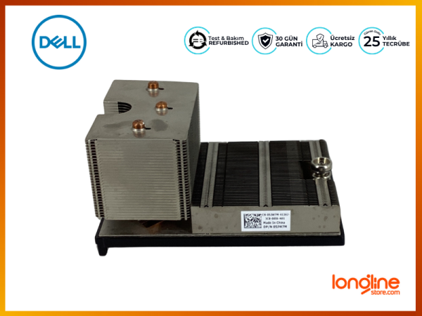 Dell PowerEdge R720 Copper Cooling Heatsink 05JW7M 5JW7M - 4