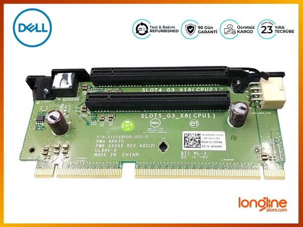 Dell PowerEdge R720 R720xd PCIe Riser Card Expansion Card FXHMV