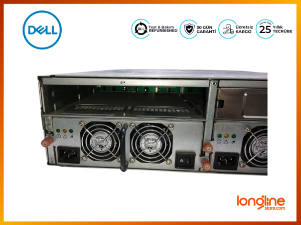 Dell PowerVault MD1000 Storage Array, With 2x Power Supplies - 2