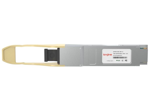 Dell QSFP28-100G-SR4-I Compatible 100GBASE-SR4 QSFP28 850nm 100m DOM MTP/MPO-12 MMF Optical Transceiver Module (Industrial)