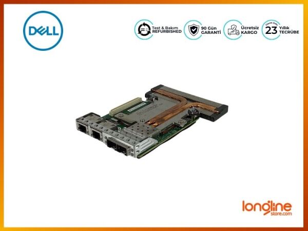 Dell X520-DA2 0C63DV C63DV Quad Port 2x10Gbe SFP 2x1Gb I350 Card - 2