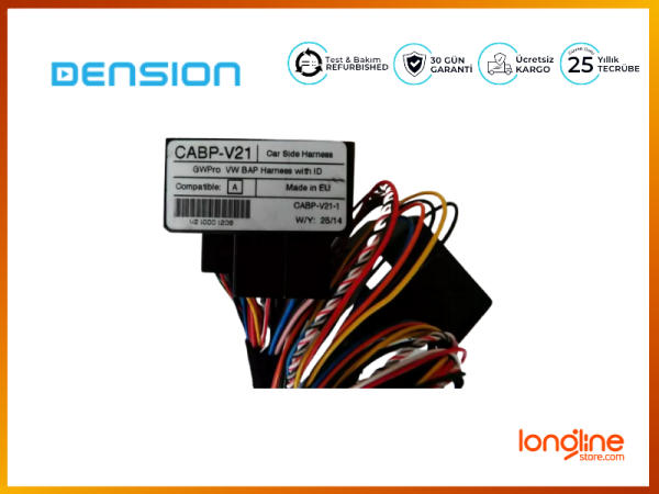 Dension Gateway Pro BT GWPC11B 10R-048311 with CABP-V21 GWPro VW BAP Harnness - 4
