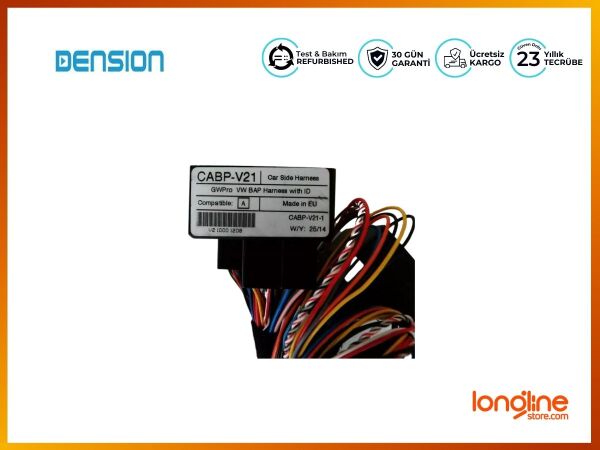 Dension Gateway Pro BT GWPC11B 10R-048311 with CABP-V21 GWPro VW BAP Harnness - 4