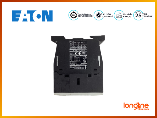 Eaton Auxiliary Contactor DILA-31 24VAC 50Hz Coil Voltage - 3