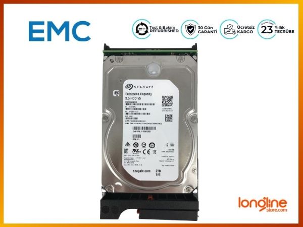 EMC DATADOMAIN 2TB 7.2K 3.5 6G SAS HDD - 2