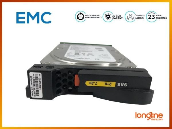 EMC DATADOMAIN 2TB 7.2K 3.5 6G SAS HDD