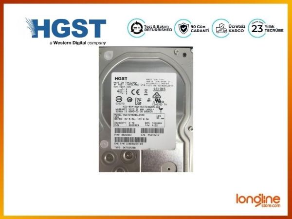 EMC DATADOMAIN 3TB 7.2K RPM 005032934