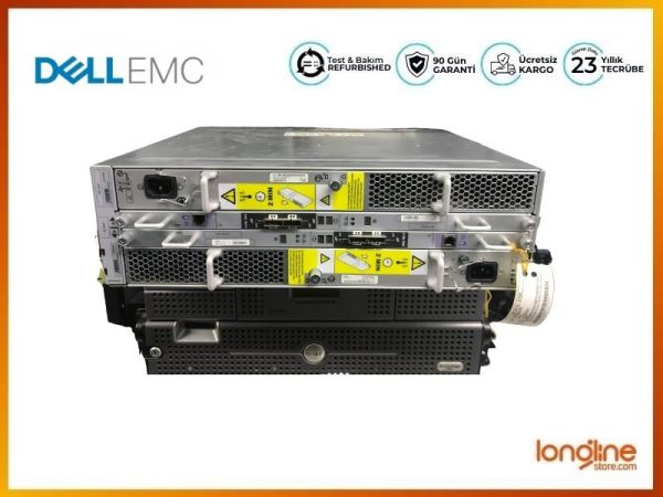 EMC VNX Array Enclosure KTN-STL3 18 TB HDD 2x Controller 2x PSU