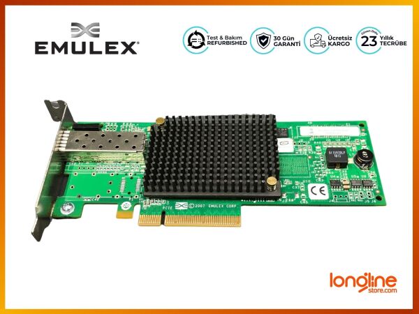 EMULEX FC 8GB SINGLE PORT PCI-E 2.0 HBA LPE1250 - 1