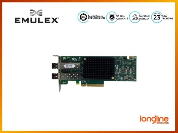 EMULEX LPE32002-M2 32GB 2 PORT SFP+ FC HBA ADAPTER - 2