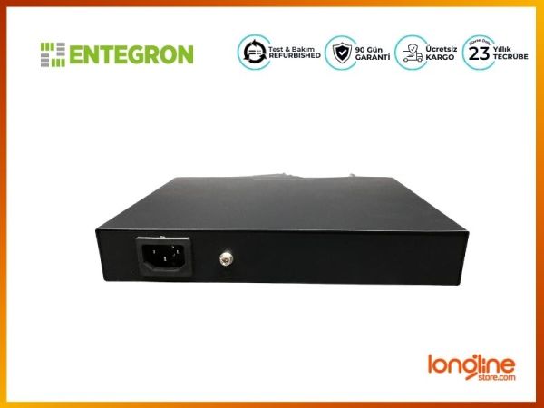 Entegron 8 Port 100M POE Switch +2 FE Uplink - 2