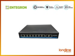 ENTEGRON 8 PORT 100M POE SWITCH +2 FE UPLINK ENTDPS8208P-2F - ENTEGRON (1)