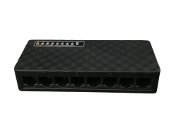ENTEGRON 8 PORT 10/100 MASAÜSTÜ SWITCH METAL KASA TAK ÇALIŞTIR ENTDS100-8F - ENTEGRON