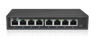 Entegron 8-Port Full Gigabit Web Managed Ethernet Switch - 1