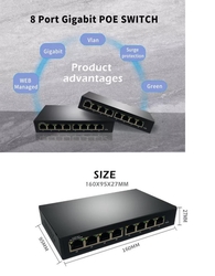 Entegron 8-Port Full Gigabit Web Managed Ethernet Switch - ENTEGRON (1)