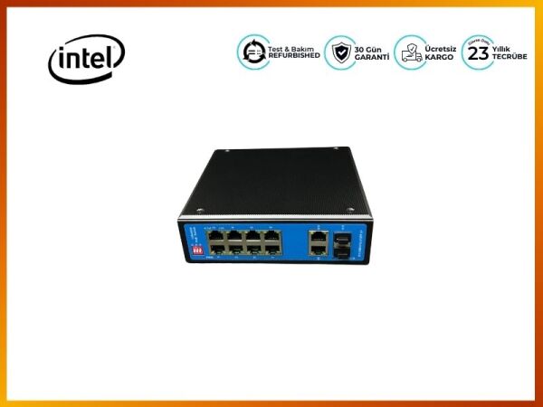ENTEGRON POE Switch 8*10/100/1000M RJ45 PORT +2*1000M RJ45 PORT UMANAGED INDUSTRIAL POE SWITCH ENT/8G2SFP - 4