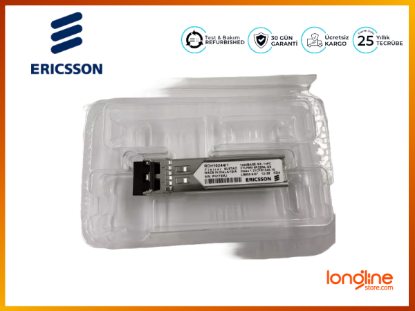 Ericsson RDH10244/1 FTLF8519P2BNL-E9 1000BASE-SX 1xFC SFP Transceiver Module - 2