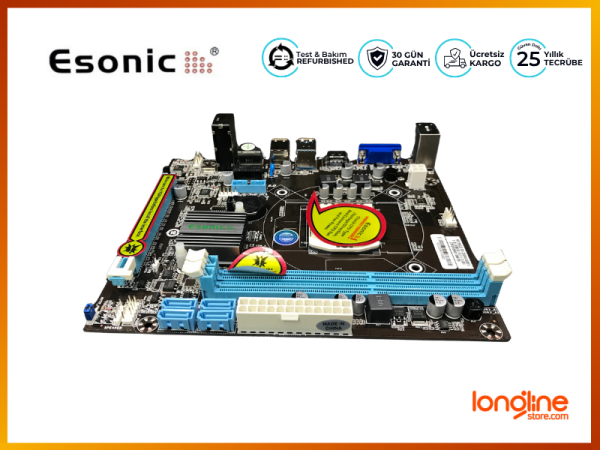 Esonic H81M SALS Intel H81 1600 MHz DDR3 Soket 1150 mATX Anakart - 2