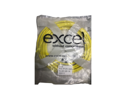 EXCEL UTP CAT.6 24AWG YELLOW 5MT 100-333 (10 LU PAKET) - EXCEL