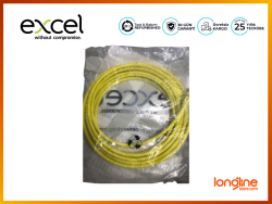 EXCEL UTP CAT.6 24AWG YELLOW 5MT 100-333 (10 LU PAKET) - EXCEL (1)