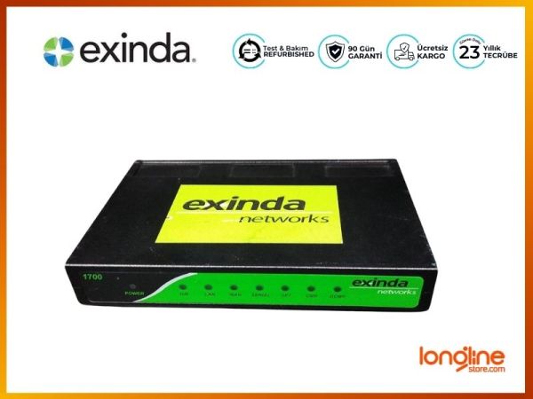 EXINDA NETWORKS 1700 WAN OPTIMIZATION APPLIANCE NETWORKS-1700
