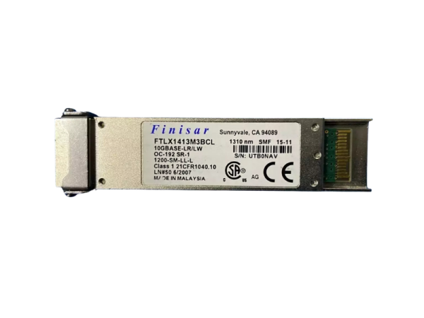 Finisar FTLX1413M3BCL 10GBASE-LR/LW OC-192 SR-1 1200-SM-LL-L 1310 nm SMF - 1