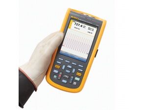 Fluke 123B-S Endüstriyel Scopemeter El Tipi Osiloskop - 3