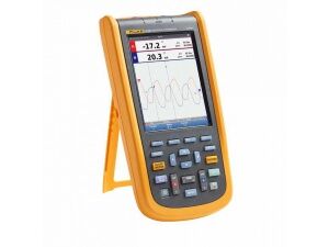 Fluke 124B Endüstriyel Scopemeter El Tipi Osiloskop - 3