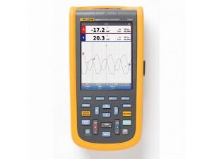 Fluke 124B Endüstriyel Scopemeter El Tipi Osiloskop - 1
