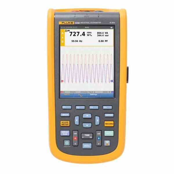 Fluke 125B Endüstriyel Scopemeter El Tipi Osiloskop - 1