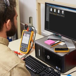 Fluke 125B Endüstriyel Scopemeter El Tipi Osiloskop - 5