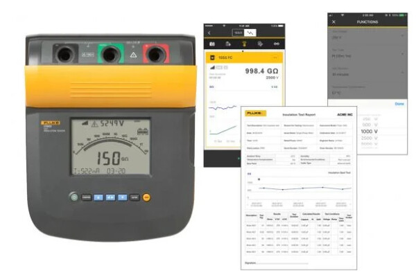 Fluke 1550C FC Kit - İzolasyon Direnci Test Cihaz Seti - Fluke