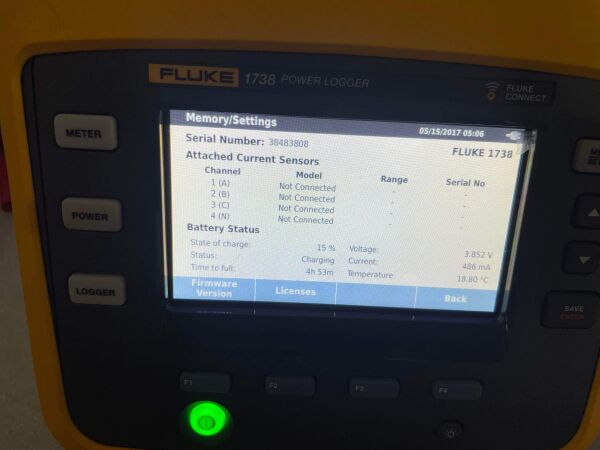 Fluke 1738 Üç Fazlı Güç Kalitesi Kayıt Cihazı - 7