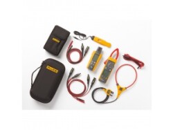 Fluke 393 FC CAT III 1500 V True-RMS Solar Pensampermetre, IRR1-SOL Işınım Ölçer ve Pomona MC4 Test Kabloları Kit - Fluke