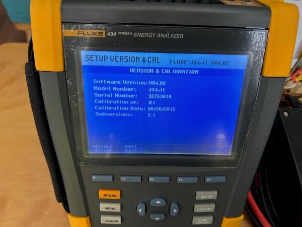 Fluke 434 Series 2 Elektriksel Güç Kalitesi Analizörü - 3