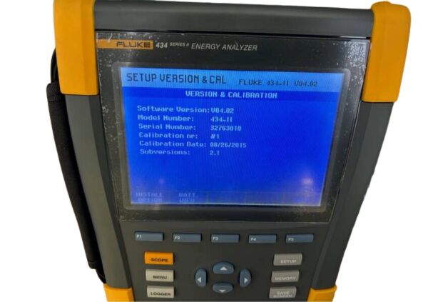 Fluke 434 Series 2 Elektriksel Güç Kalitesi Analizörü - 3