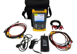 Fluke 435 Üç Fazlı Güç Kalitesi Analizörü ve i430-FLEXI-TF-II - Fluke