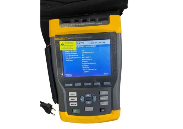 Fluke 435 Üç Fazlı Güç Kalitesi Analizörü ve i430-FLEXI-TF-II - 5