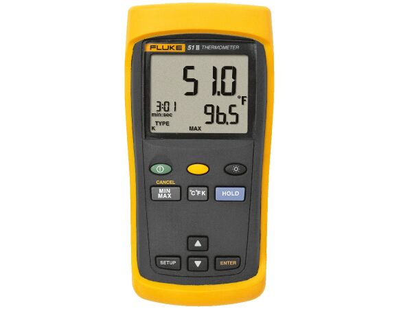 Fluke 51 II - Tek Girişli Dijital Termometreler - 1