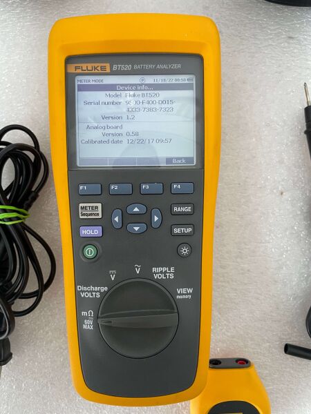 Fluke BT520 Batarya Analizörü - 3