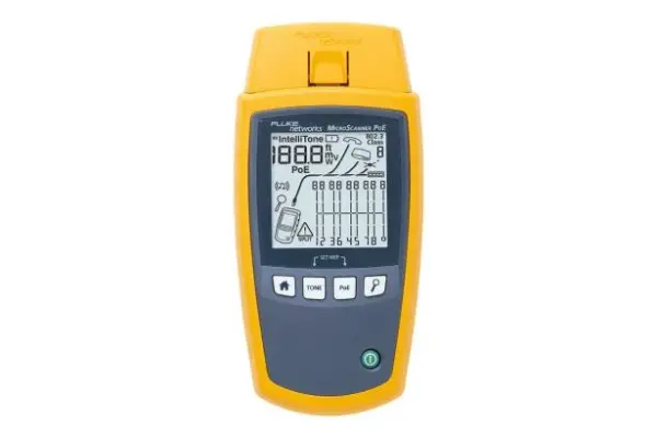Fluke Networks MS-POE-IE KIT MicroScanner PoE Profesyonel Endüstriyel Ethernet Kiti - 2