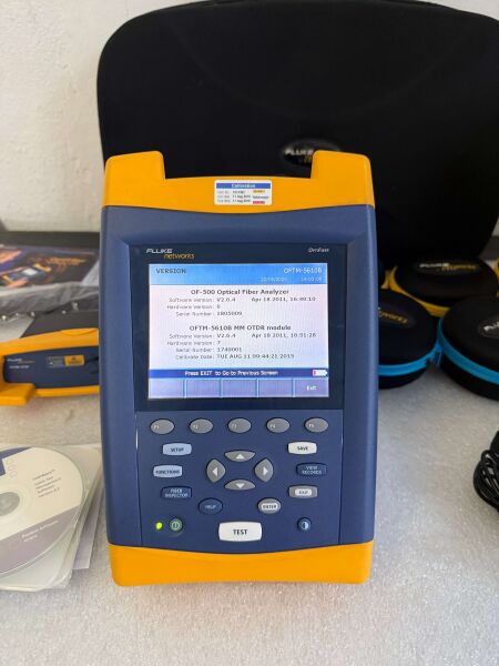 Fluke Networks OF-500 OptiFiber OTDR OFTM-5610B + OFTM-5730 Module - 7