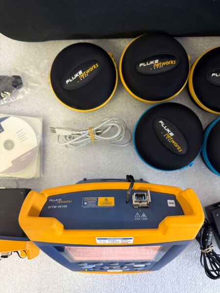 Fluke Networks OF-500 OptiFiber OTDR OFTM-5610B + OFTM-5730 Module - 9
