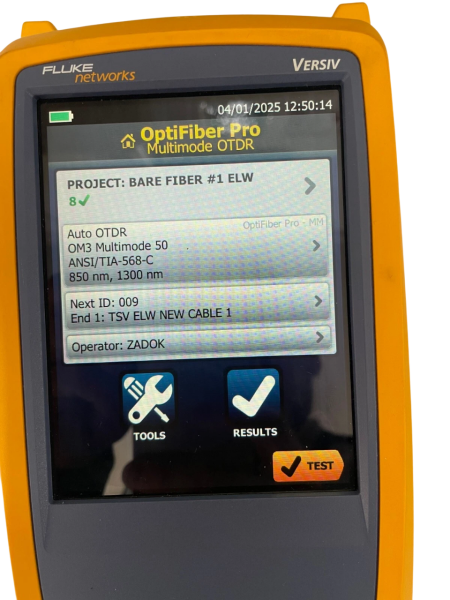 FLUKE VERSIV OPTIFIBER PRO MULTIMODE OTDR MODULE 850/1300 OFP-MM - 6