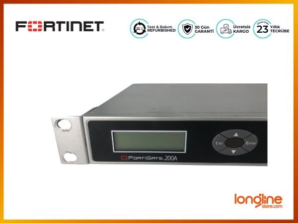 Fortinet FortiGate 200A Firewall Data Security Appliance