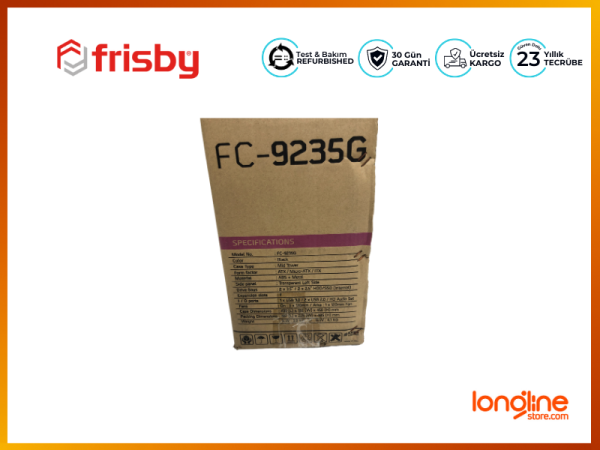 FRISBY USB 3.0 3X120MM 33 LED'LI FAN OYUNCU KASA (650W) FC-9235G - 2