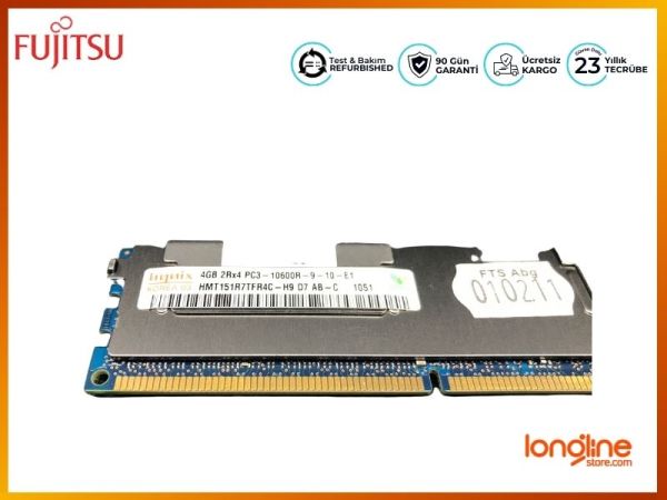 FUJITSU 16GB (4X4gb) DDR3 1333mhz PC3 10600rd S26361-F4003-L644 Memory